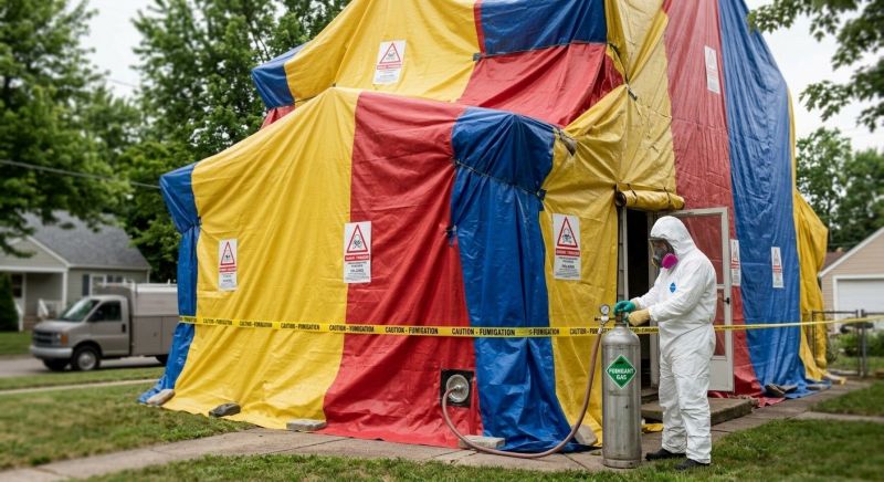 Termite Tenting in Woodbridge, VA